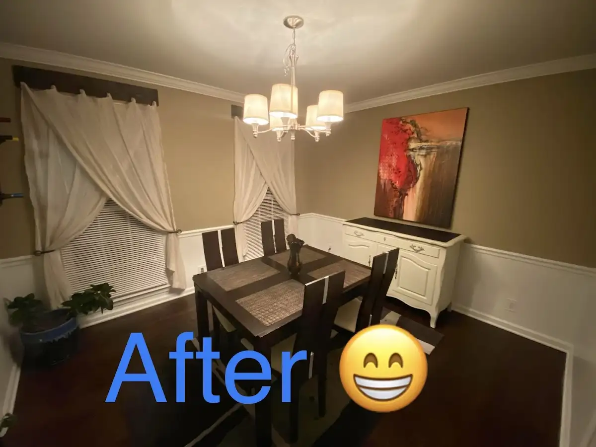 Professional dining room restoration after water damage in Big Spring